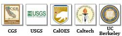 CGS | USGS | Caltech | CalEMA | UCB
