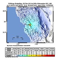 Current CGS Statewide Shakemap