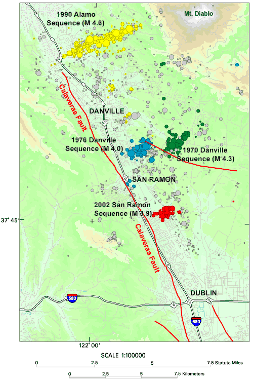 Earthquake Chart For Danville Ca